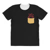 Heart Pocket All Over Women's T-shirt