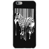banksy street art zebra bar code iPhone 6/6s Case