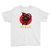 love ninja monkey banana Youth Tee