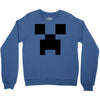 creeper face Crewneck Sweatshirt