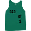 dad of 2 Tank Top