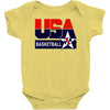 usa basketball logo Baby Onesie