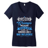 they call me gramps partner in crime Women's V-Neck T-Shirt