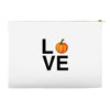 love pumpkin Accessory Pouches