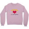 teaching is a work of heart Crewneck Sweatshirt