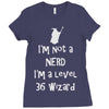not a nerd Ladies Fitted T-Shirt