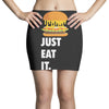 just eat it burger lover Mini Skirts