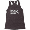real men change diapers Racerback Tank