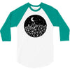 geometric sky 3/4 Sleeve Shirt