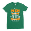all men are created equal but only the best are born in october Ladies Fitted T-Shirt