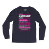 quens are born in january Long Sleeve Shirts
