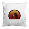 chihiro on sunset Throw Pillow