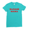Badass Mama Ladies Fitted T-Shirt
