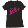 believe hand lettering printed t shirt Ladies Fitted T-Shirt