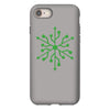 snowflake geek usb green iPhone 8