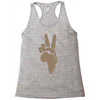 peace to africa Racerback Tank