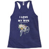 i love when my wife lets me buy another bike Racerback Tank