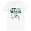 stop wars Ladies Fitted T-Shirt