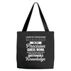 logistic operator manager we do precision guess work based on unreliab Tote Bags