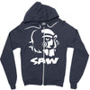 saw puppe horror Zipper Hoodie