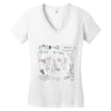 rayguns Women's V-Neck T-Shirt