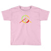 peace simbol Toddler T-shirt