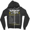 August Girl Facts Leo Zipper Hoodie