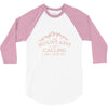 the mountains are calling 3/4 Sleeve Shirt