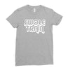 swole train Ladies Fitted T-Shirt