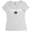 Chingona Women's Triblend Scoop T-shirt