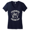 sons of pugs Women's V-Neck T-Shirt