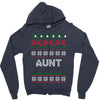 ugly christmas aunt Zipper Hoodie