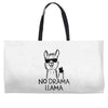 no drama llama Weekender Totes