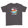 a turtle made it to the water Youth Tee