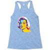 pop art marilyn monroe Racerback Tank