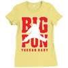 big pun yeeeh baby graphic Ladies Fitted T-Shirt