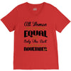 all women are created equal but only the best are born in november V-Neck Tee
