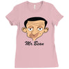 mr bean Ladies Fitted T-Shirt