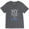my blood type is alcohol V-Neck Tee