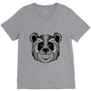 panda zentagle V-Neck Tee