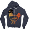 Pubg Military Chicken T-Shirt Zipper Hoodie