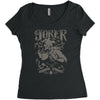 watch the world burn Women's Triblend Scoop T-shirt