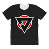 red black zero All Over Women's T-shirt