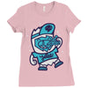 pizza yetee! Ladies Fitted T-Shirt
