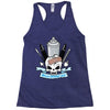 skull emblem Racerback Tank
