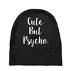 cute but pyscho Baby Beanies