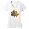party animals Women's V-Neck T-Shirt