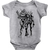 cable and deadpool Baby Bodysuit