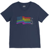 lightsaber rainbow V-Neck Tee