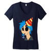 the birthday boy Women's V-Neck T-Shirt